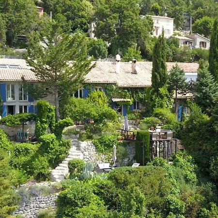 Le Vallon Du Brec - Jardin Classe Remarquable Coursegoules Exterior photo